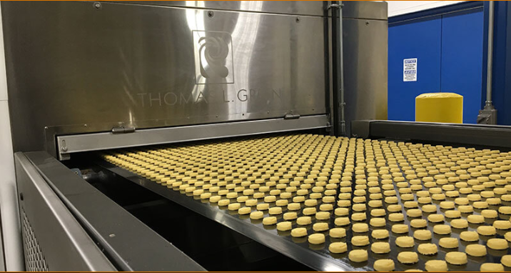 deck oven thermal element for temperature control