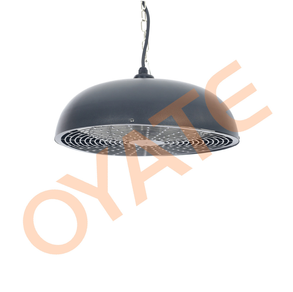 High ceiling factory radiator